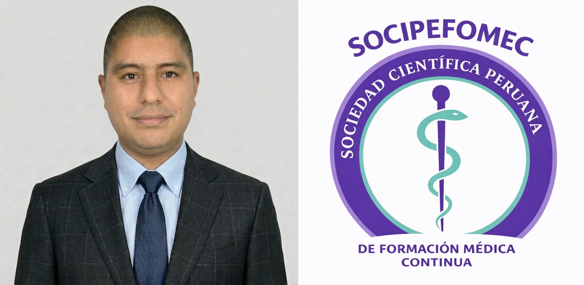 DR. CARLOS ARMANDO HINOJOSA PEREYRA - PRESIDENTE DE LA SOCIEDAD CIENTÍFICA PERUANA DE FORMACIÓN MÉDICA CONTINUA
